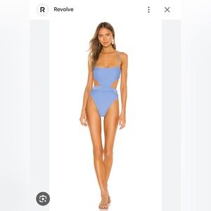Paulista One Piece swimsuit in Sea Breeze made by
Camila Coelho